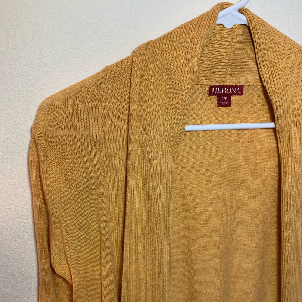 Yellow Merona Cardigan